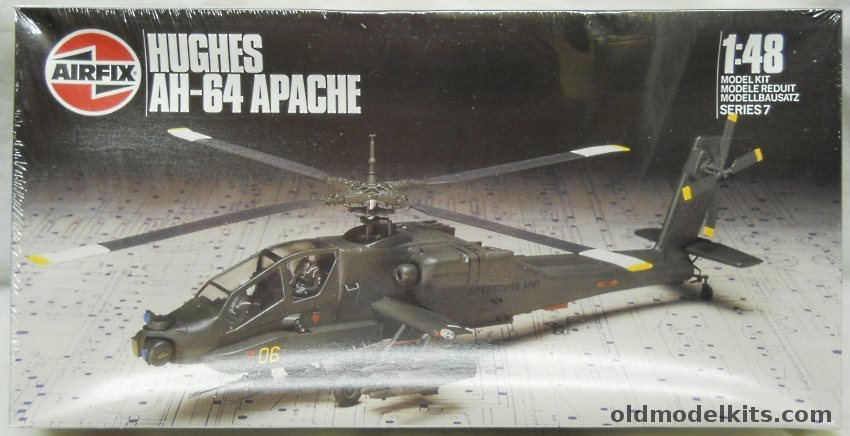 Airfix 1/48 Hughes AH-64 Apache, 907101 plastic model kit